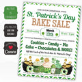 ST PATRICKS FUNDRAISER INVITATION FLYER SET TEMPLATE